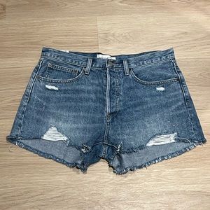 Aritzia Denim Forum Shorts